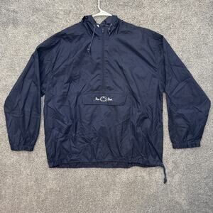 Penn State Nittany Lions Jacket Mens XL NCAA Football 1/2 Zip Packable Pullover